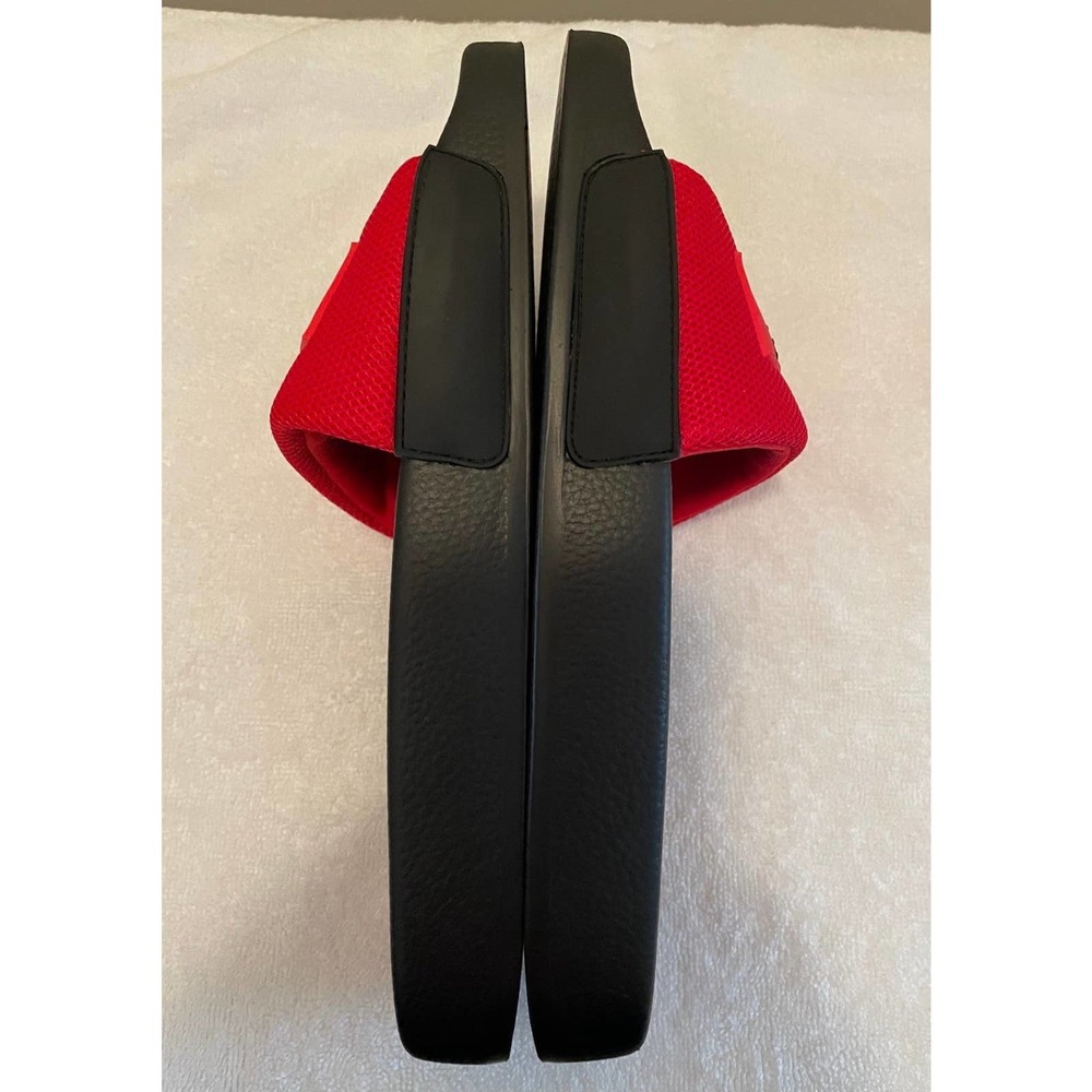 Love Moschino Red and Black Slide Sandal- European Size 38 - Picture 6 of 10